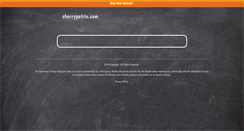Desktop Screenshot of cherrypetite.com